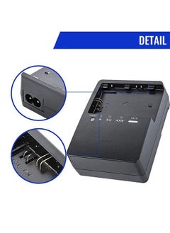 Unewshi LP-E6 Camera Battery Charger for Canon LC-E6 LC-E6N EOS 90D 80D 70D 60D 60DA 7D Mark II 7D 6D Mark II 6D 5D Mark IV 5D Mark III 5D Mark II Battery Quick Charger SLR Digital Power Supply  - Image 3