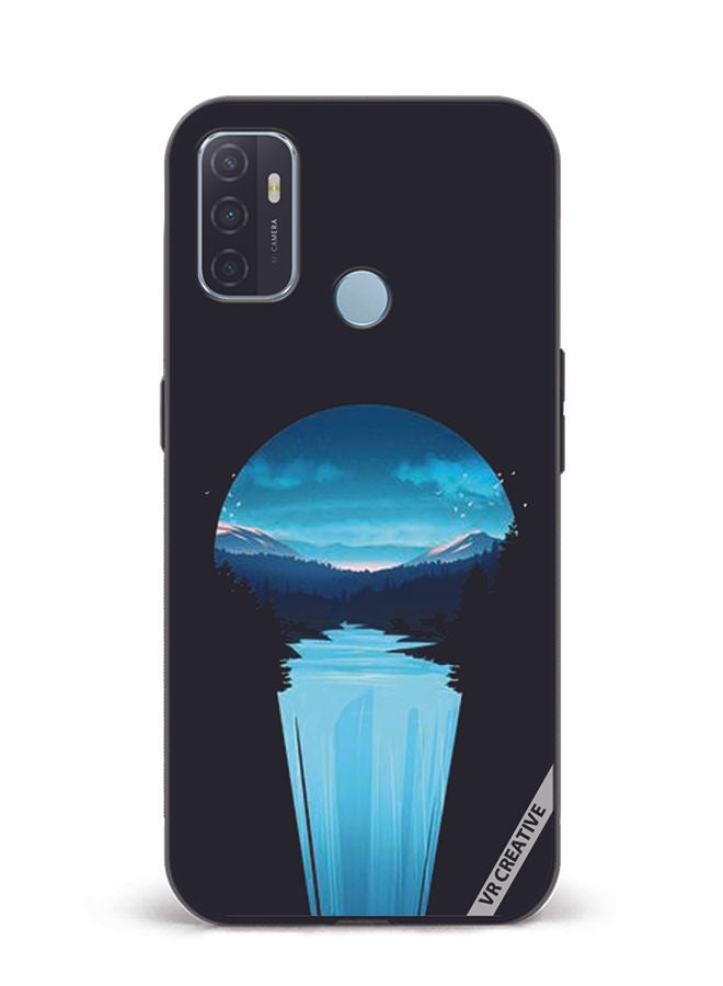 VR CREATIVE Protective Case Cover For Oppo A53 Scenario Design Multicolour - Image 1