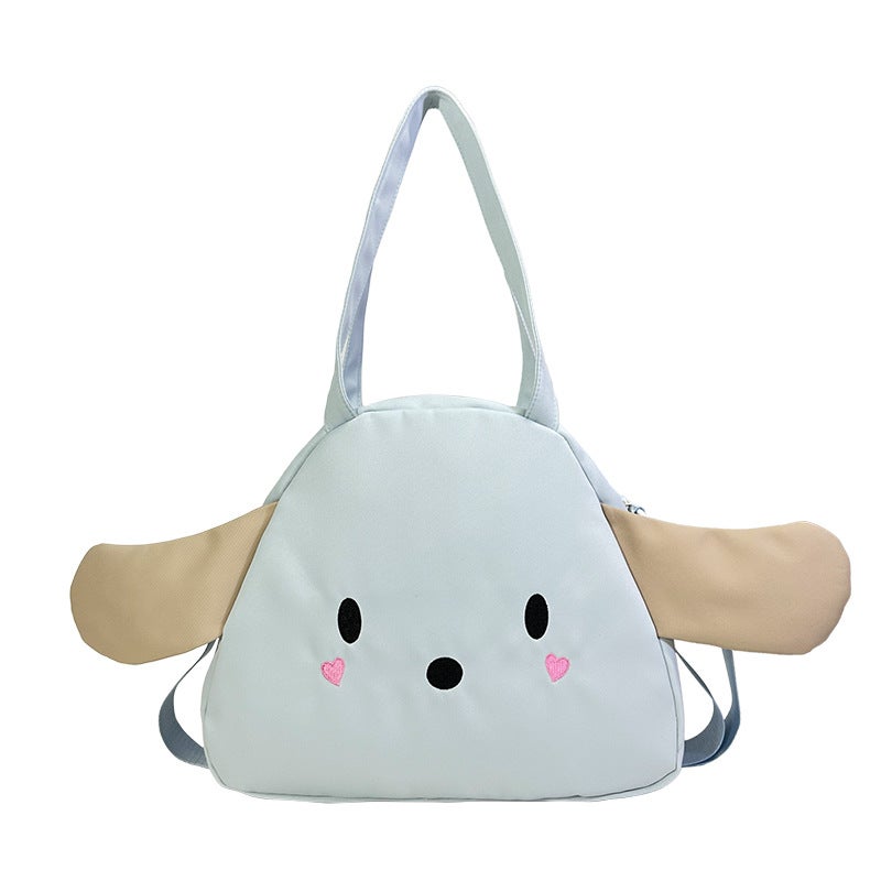 Japanese Style Cute Puppy Handbag Style Distinctive Large Capacity Girl Sweet Doll Single Shoulder Underarm Bag For Women - Image 1