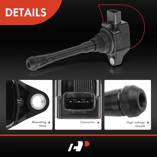 A-Premium Ignition coil Packs Compatible with Nissan Altima 2019-2021, Rogue 2021-2022, L4 2.5L, 4-PC Set - Image 5