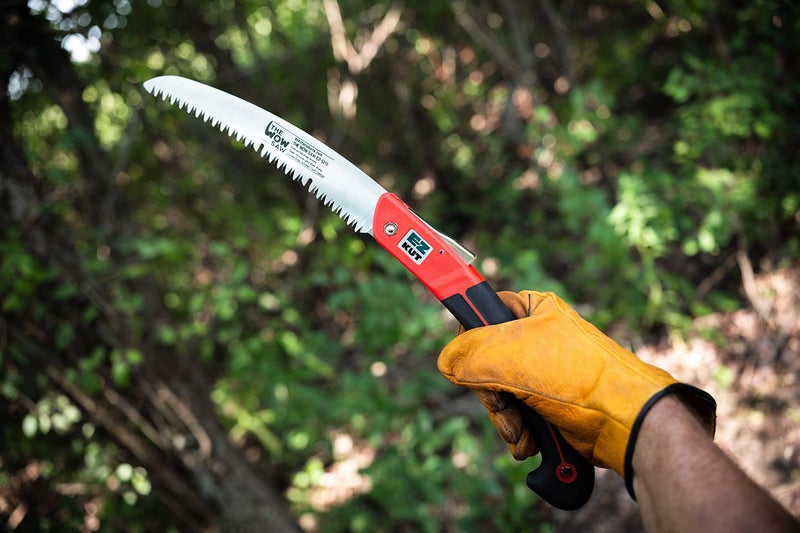 EZ KUT WOW Folding Saw 10” – Heavy-Duty Hand Saw for Tree Trimming, Pruning & Wood Cutting – Compact Foldable Design for Camping, Hunting & Survival – Razor Sharp SK4 Steel Blade - Image 3