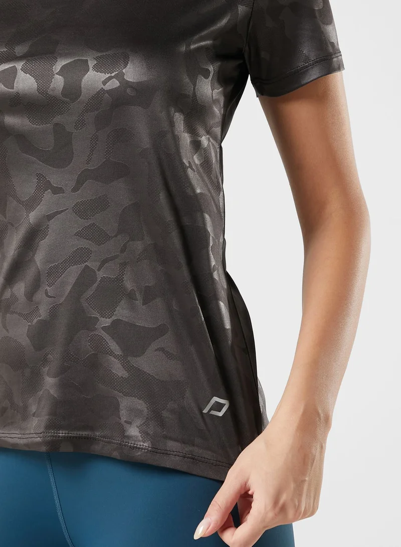 FRWD Mesh Pattern T-Shirt