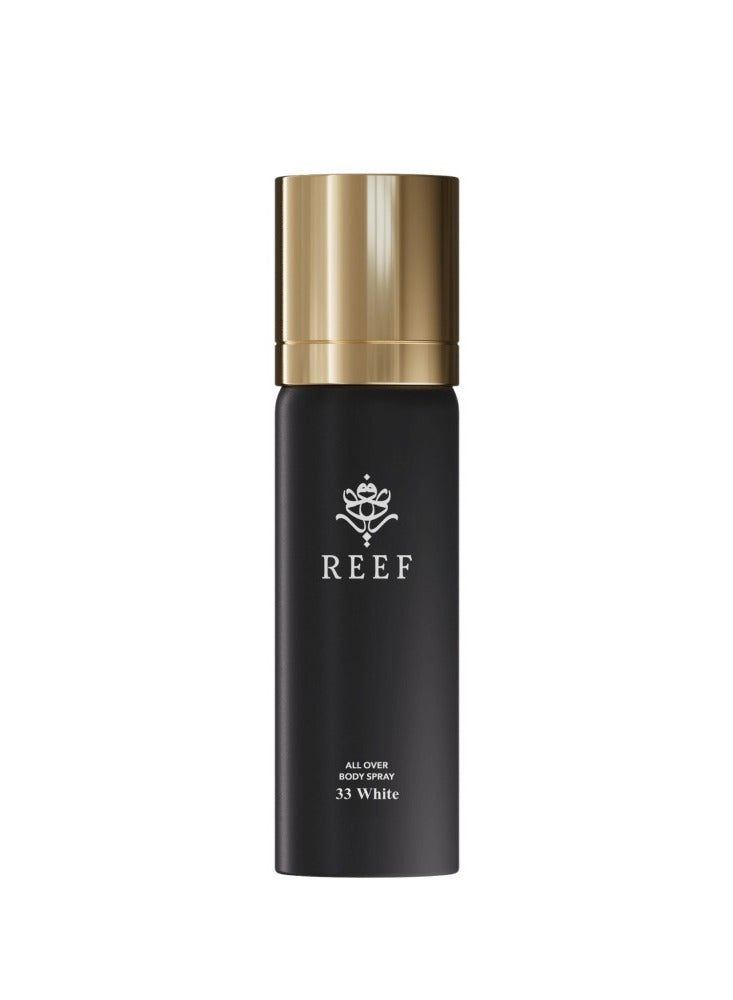 Reef 33 White Body Spray 125ml