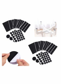 Y&D Furniture Pads Anti Slip Rubber Self Adhesive Grippers Non for Legs Scratch Silicone Floor Protectors Hardwood Floors 186Pcs  - Image 1