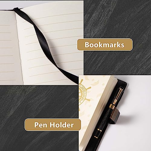 TIEFOSSI Journal With Lock-Journal For Boys-Travel Sailor Writing Diary With Lock-B6 Personal Planner Organizers-As Gift For Girls Women Men, 7.87 X 5.51 In, 224 Pages - Image 4