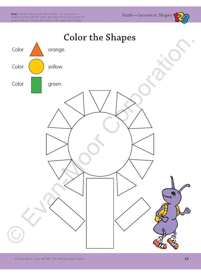 Early Bird: Plants, Age 4 - 5 Workbook  - Image 2