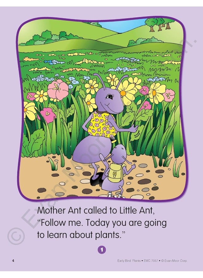 Early Bird: Plants, Age 4 - 5 Workbook  - Image 1