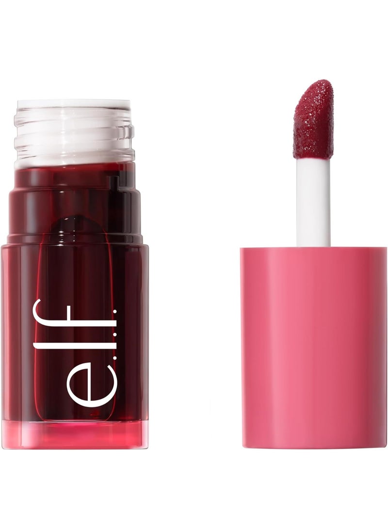 elf Sheer For It Blush Tint - Buildable Stain For Lips + Cheek,Left On Red - Image 1