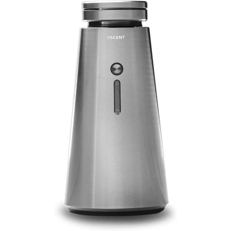 Enso Mini Cold-Air Scent Diffuser Cordless Fragrance System with Smart Car Mode For Home, Office Car Silver Finish Compatible with 10ml Enso Bottles Sold Separately - Image 1