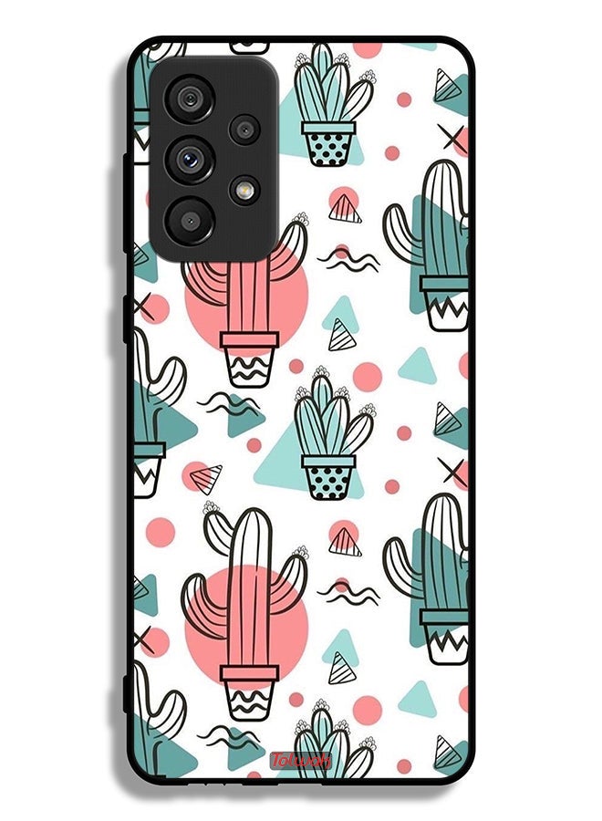 Tolwak Samsung Galaxy A73 5G Protective Case Cover Cactus - Image 1