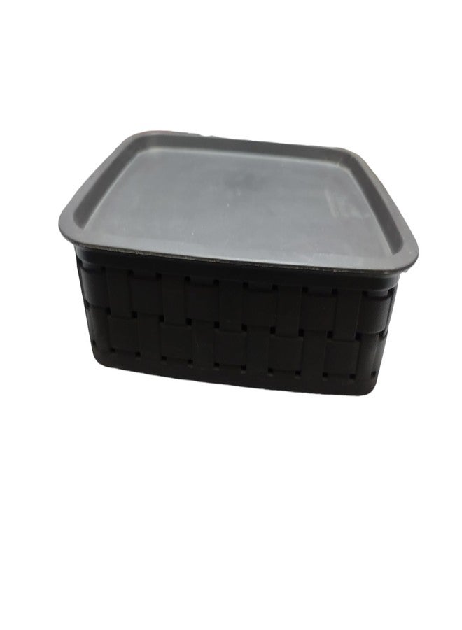 Muhoort Plastic Strong Food | Spice Container Box | Space Organiser | Kitchen | Home Improvement | Set of 2 Pieces | Dimension 26cmx21cmx6cm - Image 4