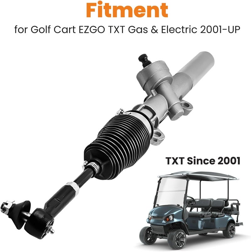 Tuningsworld Steering Gear Box Rack and Pinion for Golf Cart 2001-UP Electric Carts - Image 2