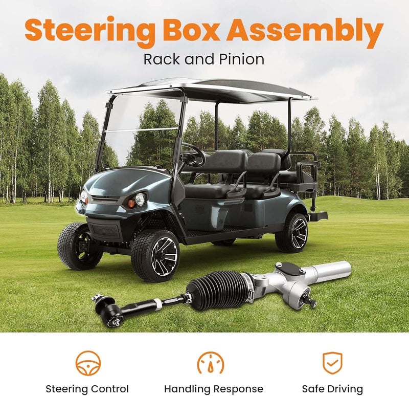 Tuningsworld Steering Gear Box Rack and Pinion for Golf Cart 2001-UP Electric Carts - Image 5