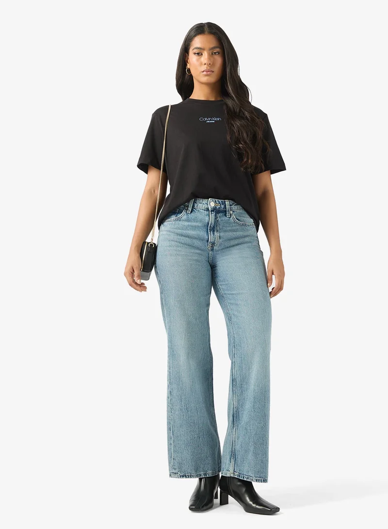 Calvin Klein Jeans Logo Crew Neck T-Shirt