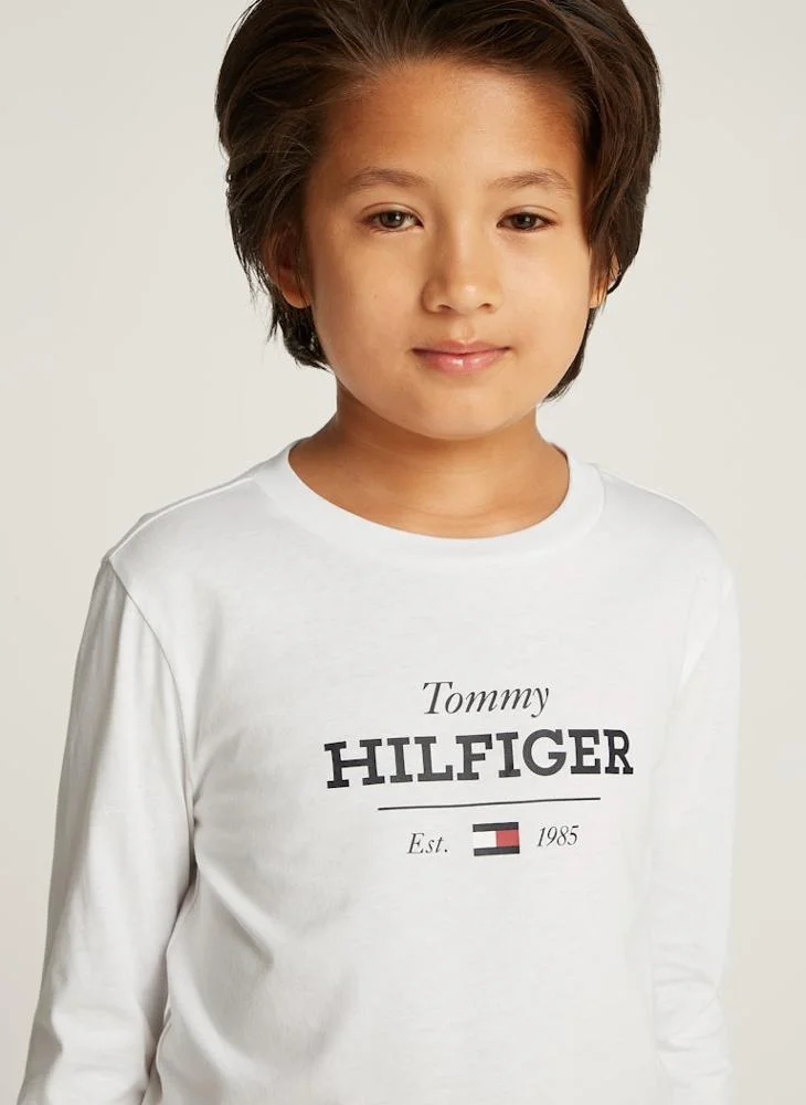 TOMMY HILFIGER MONOTYPE 1985 REG TEE LS