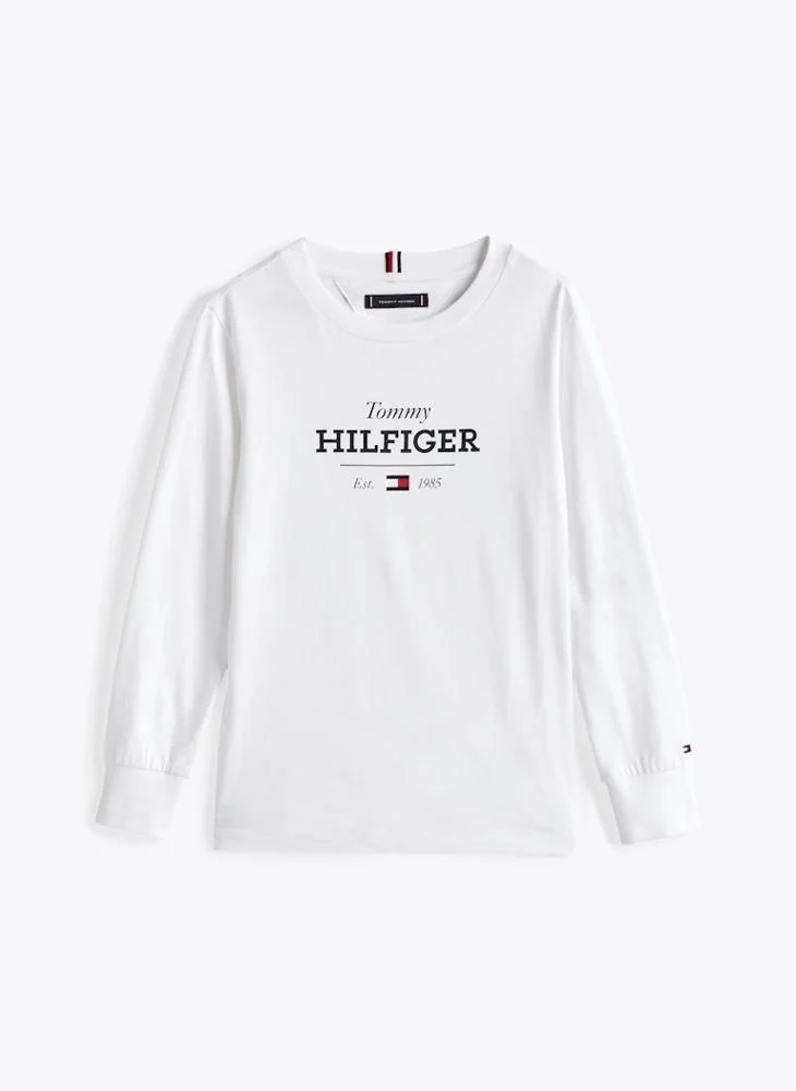TOMMY HILFIGER MONOTYPE 1985 REG TEE LS