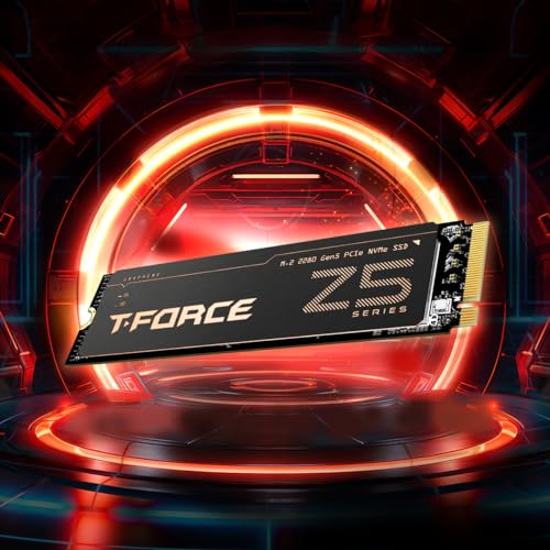 TEAMGROUP T-Force Z540 1TB Gen5x4 DRAM SLC Cache 3D TLC NAND NVMe Phison E26 PCIe M.2 2280 Gaming SSD with Ultra-Thin Graphene Heat Spreader Read/Write 11700/9500 MB/s TM8FF1001T0C129 - Image 5