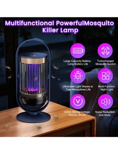 Necomi Electric Bug Zapper, Insect Repellent Device USB Rechargeable Mosquito Zapper Trap Lamp  - Image 3