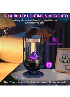 Necomi Electric Bug Zapper, Insect Repellent Device USB Rechargeable Mosquito Zapper Trap Lamp  - Image 5