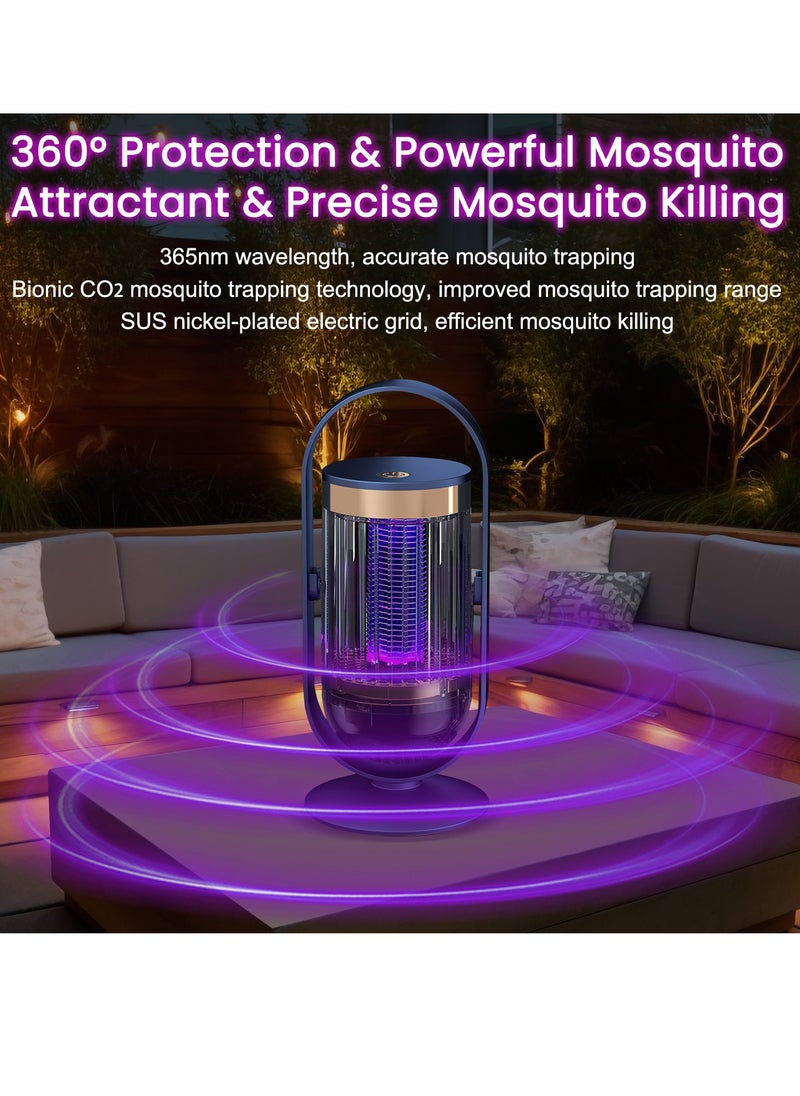 Necomi - Electric Bug Zapper, Insect Repellent Device USB Rechargeable Mosquito Zapper Trap Lamp - Image 1