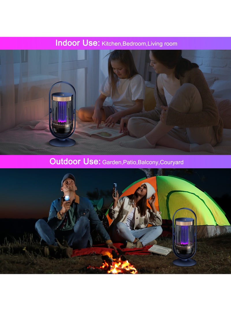 Necomi - Electric Bug Zapper, Insect Repellent Device USB Rechargeable Mosquito Zapper Trap Lamp - Image 1