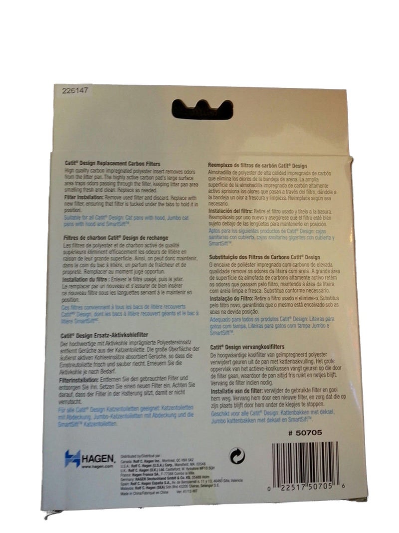 Catit Carbon Replacement Filter for Large Breeds Pack of 2 - Image 5