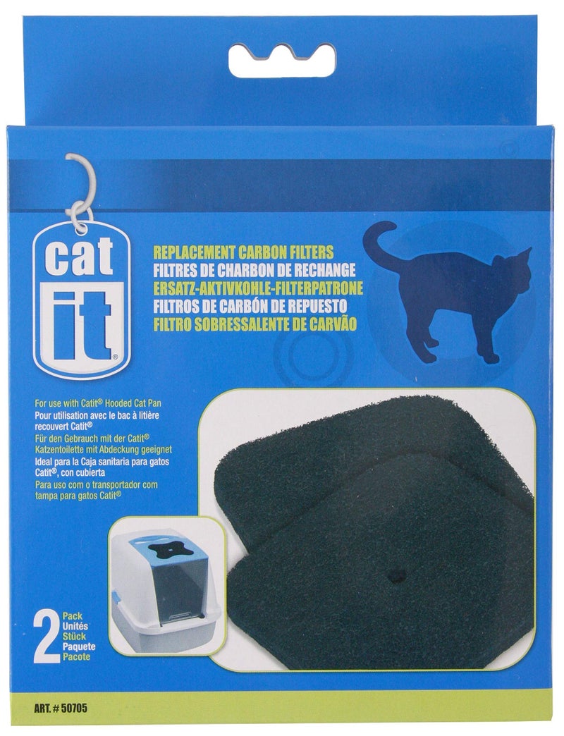 Catit Carbon Replacement Filter for Large Breeds Pack of 2 - Image 1