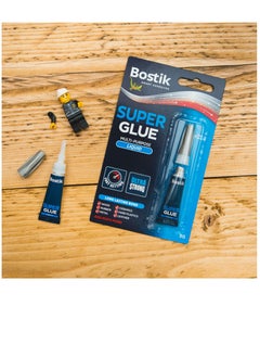 Bostik Super Glue Liquid, Fast Setting, Multipurpose Liquid Glue with Precision Nozzle, Size: 3g  - Image 3