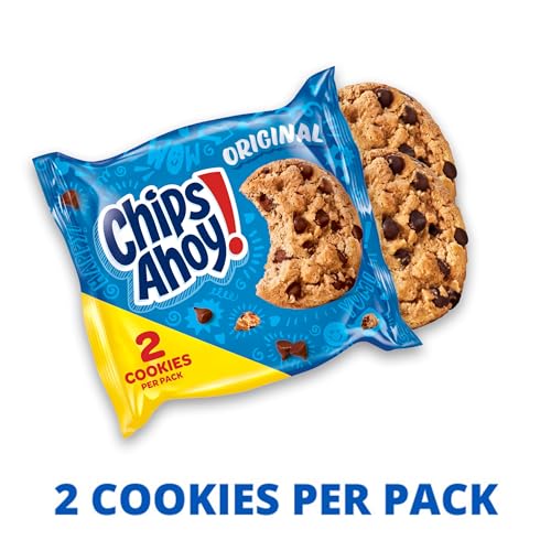 CHIPS AHOY! Original Chocolate Chip Cookies, 20 Snack Packs (2 Cookies Per Pack) - Image 2