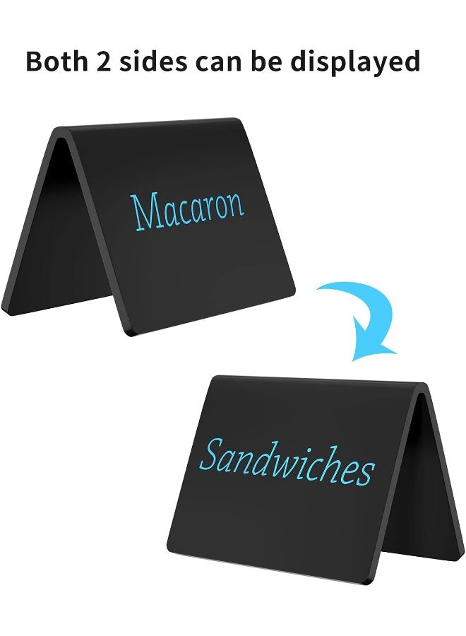 TPGP 20 Pack Acrylic Mini Chalkboard Sign  - Image 5
