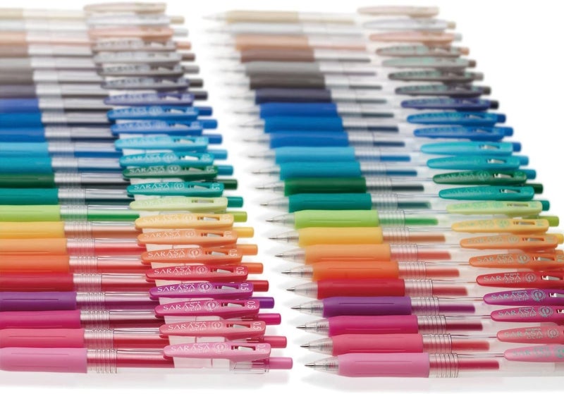 Zebra Pen Zebra Sarasa Clip 0.5 mm Gel Ink Rollerball Pen, Blue - Image 2