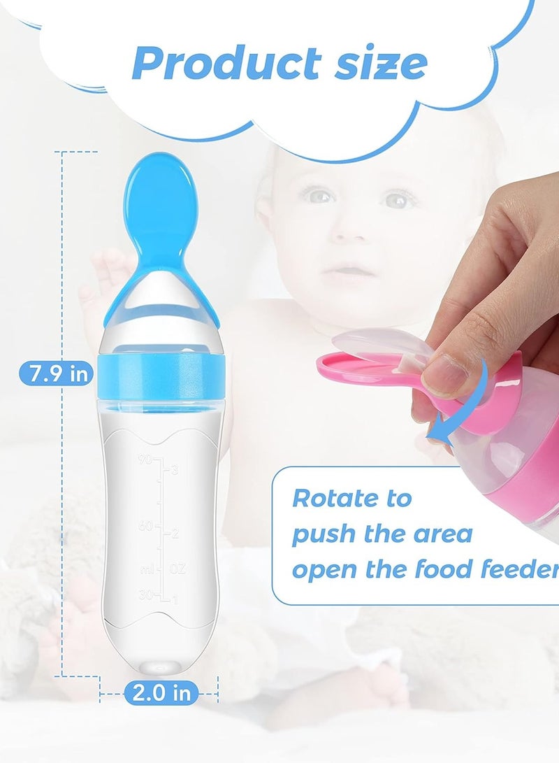 ORiTi Set Of 3 Feeding Bottle With Spoon For Toddlers - Image 2