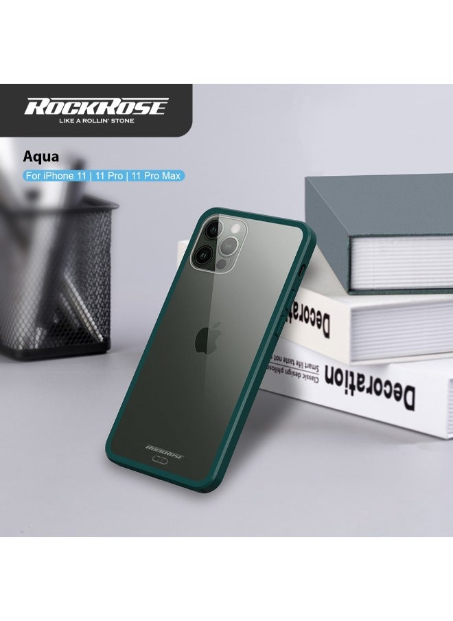 ROCKROSE - AQUA Soft Case for iPhone 11 Pro Max - Green - Image 1