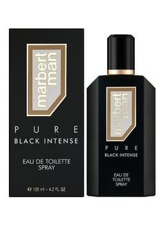 marbert man Marbert Man Pure Black Intense perfume for men, Eau de Toilette, 125ml  - Image 1