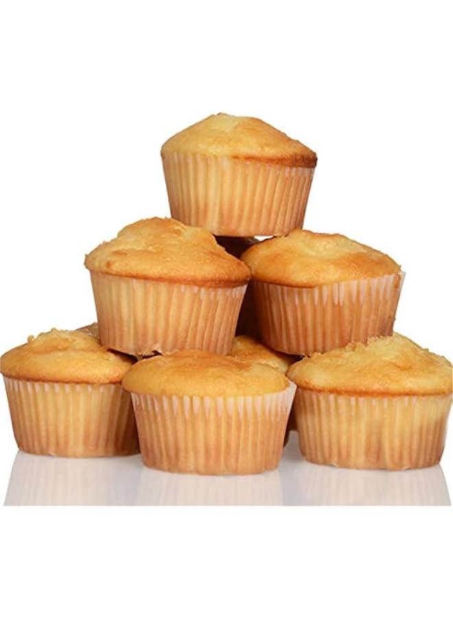 Caperci Standard Natural Cupcake Liners 500 Count, No Smell, Grease-Proof Paper Muffin Liners, Food-grade Baking Cups for Cupcakes, Muffins, Nuts - Image 3