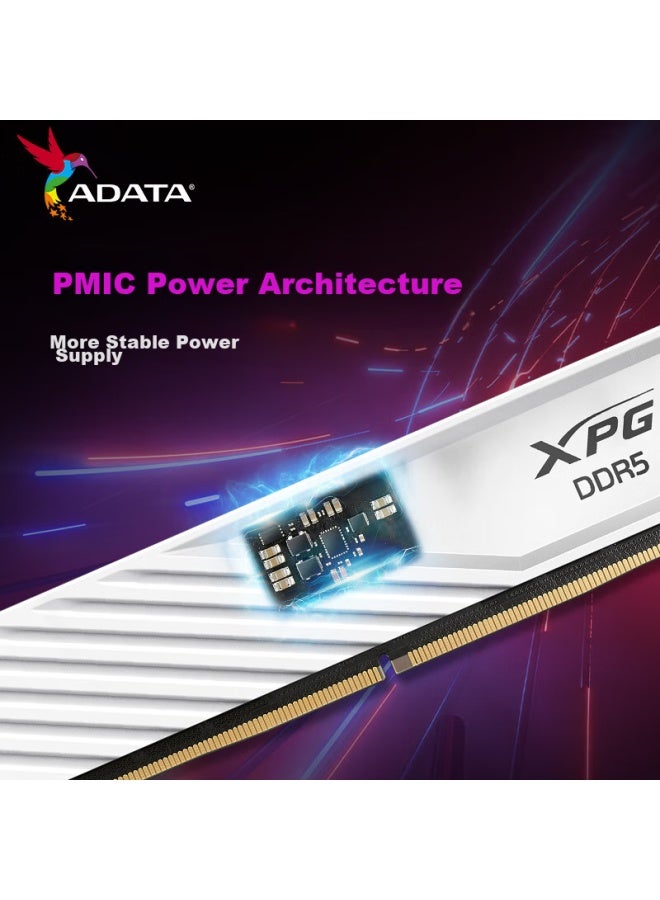 Adata 32gb Kit Ddr5 6400 Desktop Memory Module Hynix A-die Chips Xpg Weilong D300 C32 - Image 2