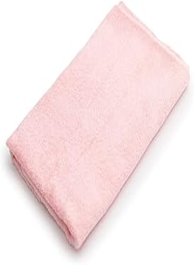 More Cottons Plain towels (100% Cotton) (pink, 50x100)