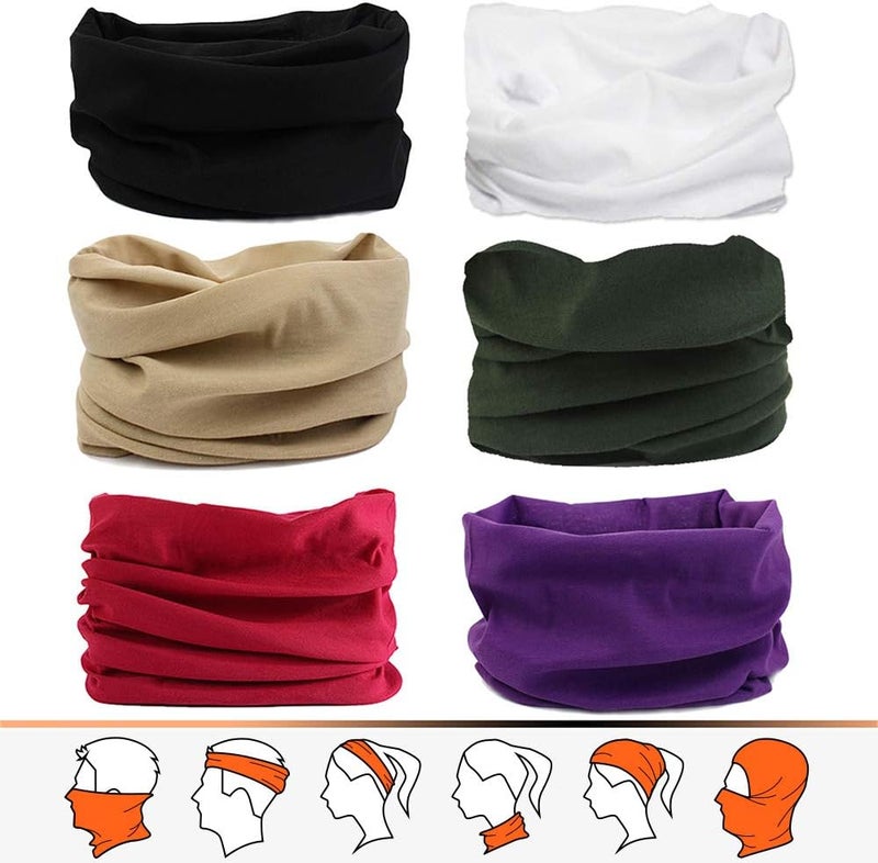 JOEYOUNG Headwear, Bandana, Neck Gaiter Head Wrap Headband Balaclava Magic Scarf - Image 1