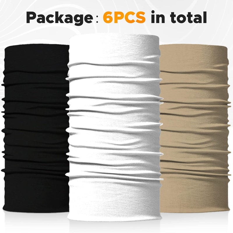 JOEYOUNG Headwear, Bandana, Neck Gaiter Head Wrap Headband Balaclava Magic Scarf - Image 4