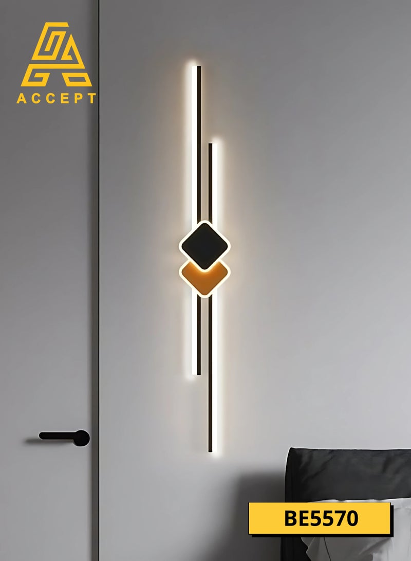 ACCEPT Modern LED wall light, no wires required, TYPE-C battery charging - Image 2