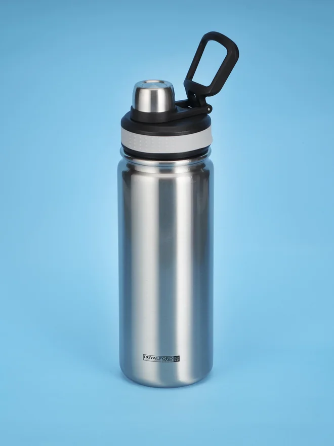 Royalford Stainless Steel Vacuum Sports Water Bottle, 650ml 22oz RF10983