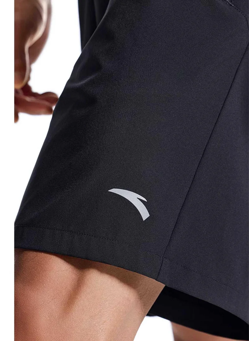 ANTA Regular Fit Workout Training Commute Woven Shorts