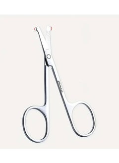 ORiTi Stainless Steel Nose Hair Scissors Round Head Safe Manual Nose Shaving Trimmer Women Eyebrow Trimming Scissors  - Image 2