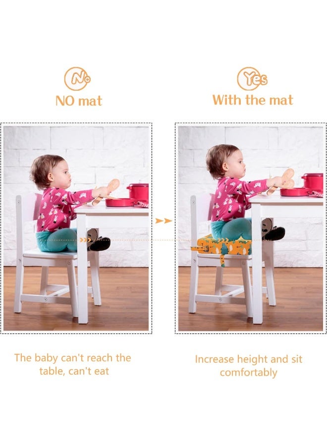 SMZCTYI Toddler Booster Seat for Dining Table Kitchen Chair - Image 2