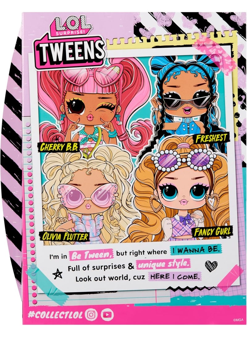 L.O.L. SURPRISE! LOL Surprise Tweens Core Doll Olivia Flutter with Articulated Body, Poseable Fashion Doll, Stylish Fashions, Accessories, Shoes, Hairbrush, Journal, Collectible Toys for Kids Girls - Image 2