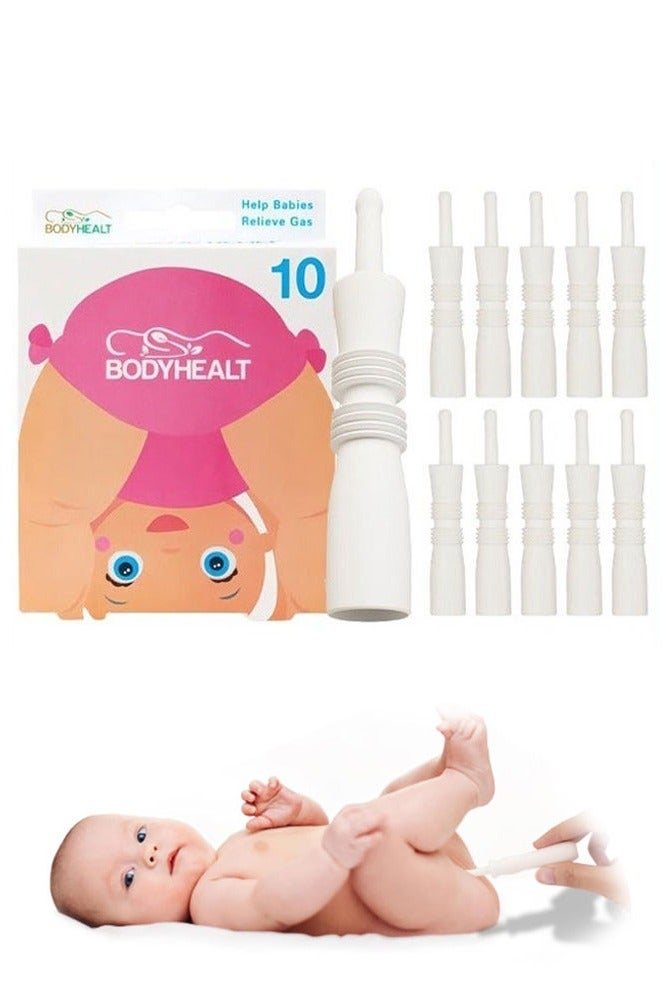 Super ZYouth Gas and Colic Reliever for Babies, Baby Gas Colic Passer, Natural Solution for Baby Colic and Gas Relief, 10 Count (Pack of 1) - Image 1