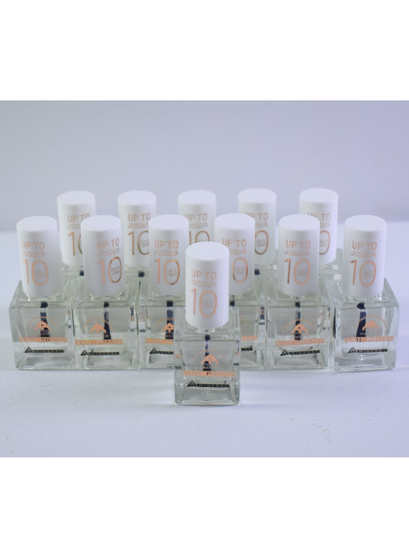Generic 12 Pieces Transparent Nail Polish  - Image 1