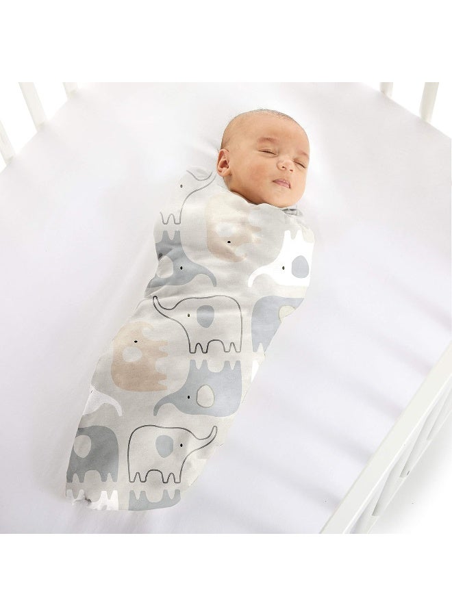 ingenuity Ingenuity Naps & Nights 2-Pack Multi-Use Infant Swaddle Blanket Set - Grazer - Image 2