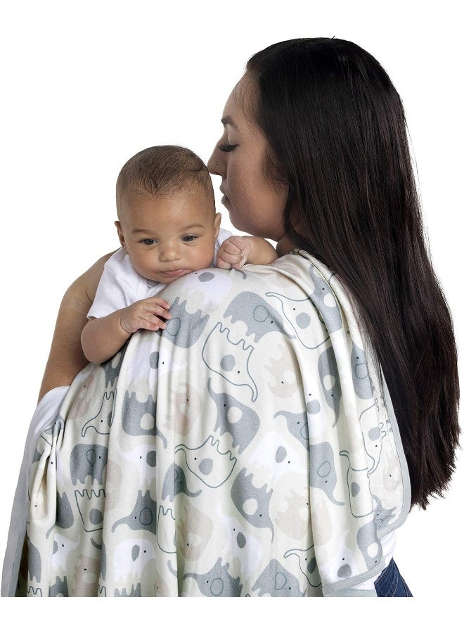 ingenuity Ingenuity Naps & Nights 2-Pack Multi-Use Infant Swaddle Blanket Set - Grazer - Image 4