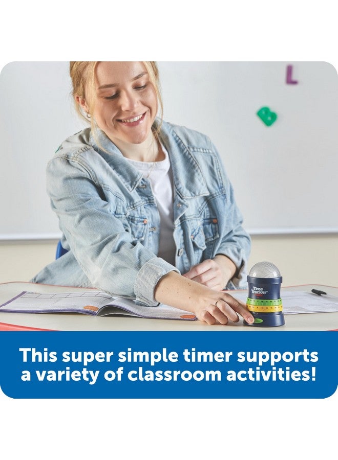 Learning Resources Time Tracker Mini Visual Timer, Classroom Timer, Hand Washing Timer, Auditory and Visual Cue, Ages 3+ - Image 3